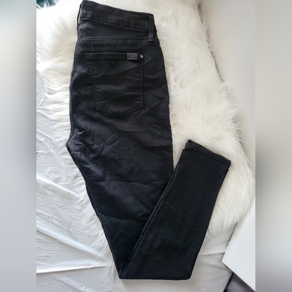 7 For All Mankind Jen 7 Women's Black Jeans, Size 6 (28) - Picture 5 of 6